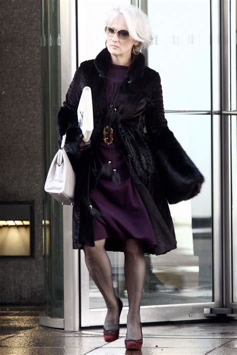 are those the chanel boots devil wears prada|miranda priestly full body pic.